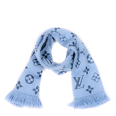 louis vuitton blue silk scarf|Louis Vuitton silk scarf price.